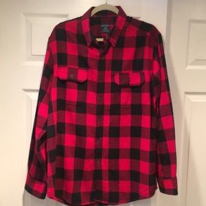 Faded Glory Flannel Button-down Shirt